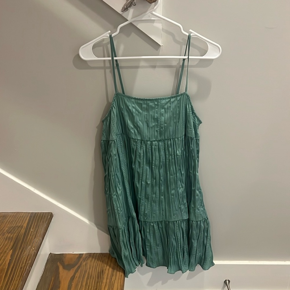 Urban Outfitters Green Mini Dress, Size M
